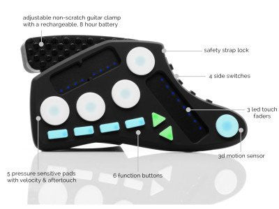 Livid Instruments Guitar Wing MIDI Control Surface for Guitar