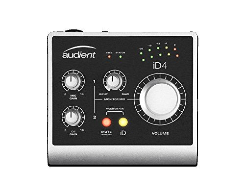 Audient iD4 USB Audio Interface plugins and software with ARC (Refurb)