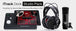 Focusrite iTrack Dock Studio Pack, includes CM25 mic, XLR cable, and HP60 headphones