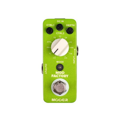 Mooer Mod Factory Collected 11 kinds of classic modulation effect
