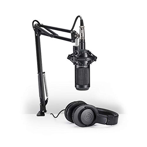 Audio-Technica AT2035PK Vocal Microphone Pack for Streaming/Podcasting (Renewed)