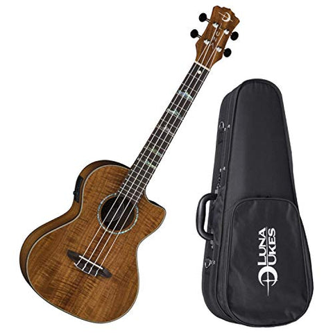 Luna Guitars, 4-String Ukulele (UKE HTT KOA)