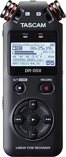 Tascam DR-05X Stereo Handheld Digital Recorder and USB Audio Interface, DR-05X (DR-05X)