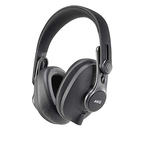 AKG Pro Audio K371BT Bluetooth Over-Ear Closed-Back Studio Headphones (Renewed)