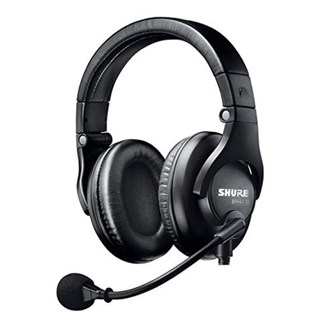 Shure BRH440M-LC Dual-Sided Broadcast Headset, Less Cable