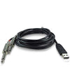 BEHRINGER 2 Stereo 1/4&quot; Line In to USB Interface Cable Black, (LINE2USB)