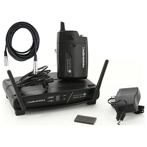 Audio Technica ATW-1101/L System 10 Digital Wireless System Lavalier w/ Free XLR Cable