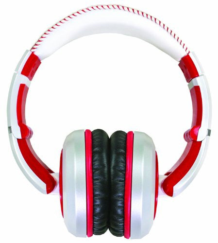 CAD Sessions MH510 Closed-Back Around-Ear Studio Headphones, White & Red (Refurb)