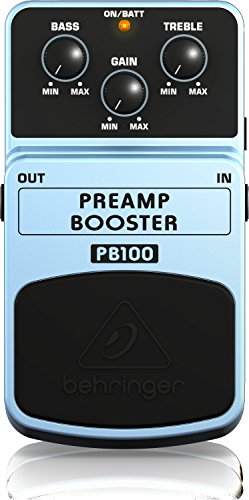 behringer preamp pedal Behringer PREAMP/BOOSTER PB100 Preamplifier/Volume Booster
