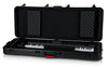 Gator TSA Series ATA Molded Polyethylene Keyboard Case with Wheels for 76-note Keyboards