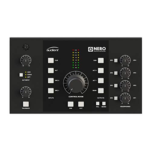 Audient Nero Desktop Stereo Monitor Speaker Controller