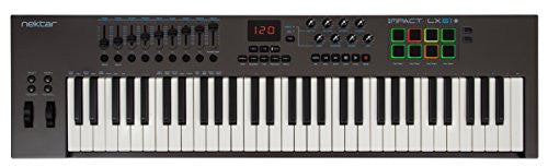 Nektar Impact LX61+ USB MIDI 61 key controller keyboard