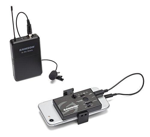 Samson Go Mic Mobile Professional Lavalier Wireless System for Mobile Video(Refurb)