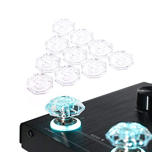 Hotone Karat Cap Transparent Footswitch Cover Switch Protector Stomp Knob Pedal Top
