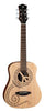 Luna Safari Peace Travel Guitar w/ gigbag, SAF PCE