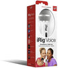 IK Multimedia iRig Voice (white) karaoke microphone for smartphones and tablets