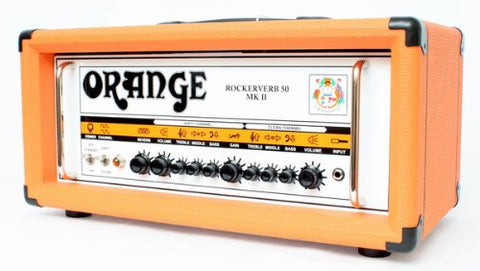 Orange Rockerverb MKII 50 Watt Twin Channel Guitar Amp Head (Refurb)
