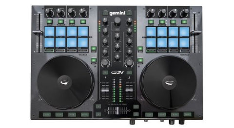 Gemini DJ G2V DJ Controller 2 Channel Midi Controller with Soundcard (Refurb)