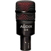 Audix D4 Dynamic Microphone, Hyper-Cardioid