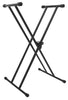 On Stage Stands KS7191 Classic Double-X Keyboard Stand