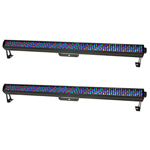 2 CHAUVET ColorRail IRC Linear LED Strip RGB DMX Wash Effect Lights - Color Rail