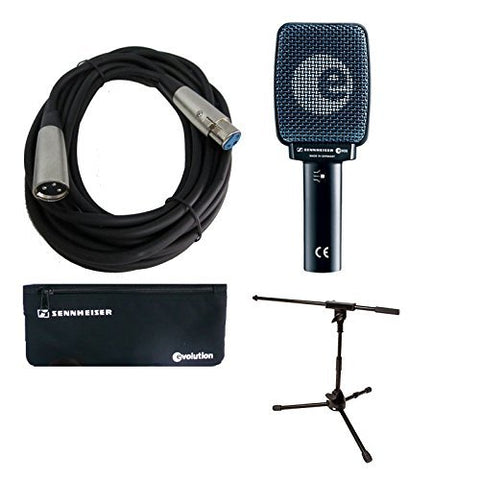 Sennheiser E906 Instrument Microphone Bundle with Amp Mic Stand and Cable