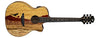Luna Vista Eagle A/E, Tropical Wood, Koa Back