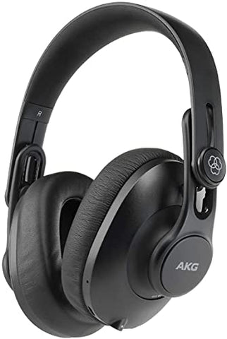 AKG Pro Audio K361BT Bluetooth Over-Ear Closed-Back Studio Headphones (Renewed)