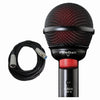 Audix Fireball V Harmonica Beatbox Microphone Fire Ball V w Free 20ft Cable