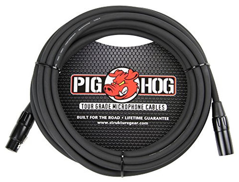 Pig Hog PHM20 High Performance 8mm XLR Microphone Cable, 20 Feet