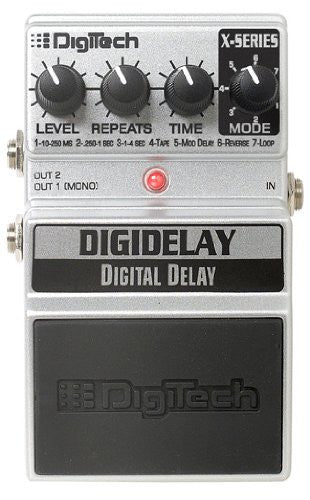 Digitech XDD DigiDelay - Digital Delay, 4 sec looper, 7 types