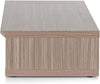 Gator Frameworks Elite Furniture Series 2U Wood Desktop Studio Rack in Driftwood Grey Finish (GFW-ELITERK-2U-GRY)