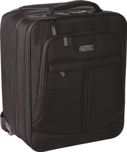 Gator Cases Checkpoint Friendly Rolling Laptop and Projector Case with Pull handle and Wheels; USED (GAV-LTOFFICE-W)