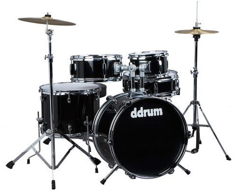 DDrum D1 Junior Drum Set 5pc - Midnight Black