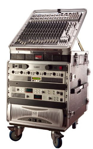 Gator 12U Top, 10U Side Console Audio Rack