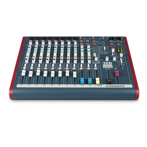 Allen &amp; Heath ZED60-14FX Compact Live and Studio Mixer with Digital FX and USB Port (Refurb)