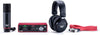 Focusrite Scarlett 2i2 Studio 3rd Gen 2-in, 2-out USB Audio Interface with Microphone &amp; Headphones, MBS5000 Boom Arm with XLR Cable &amp; Kellopy Pop Filter Bundle