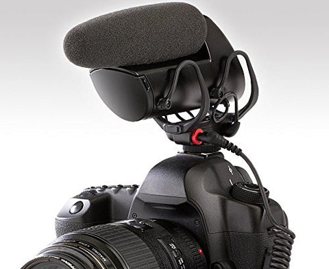 Shure VP83F Camera-mount shotgun microphone w/integrated flash recording