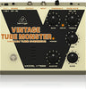 Behringer Vintage Tube Monster VT999 Classic Vacuum Tube Overdrive Instrument Effects Pedal