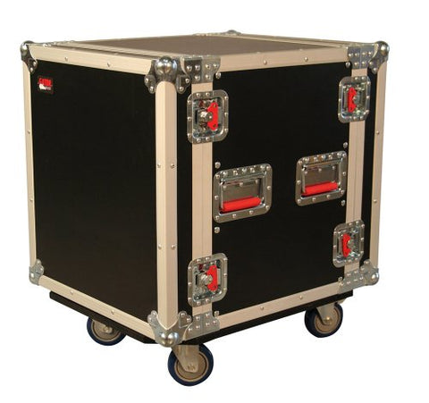 Gator 16U, 24-Inch Deep Audio Road Rack Case with Casters (G-TOUR16UCA-24D)