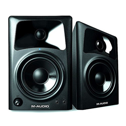 M-Audio AV42 | 20-Watt Compact Studio Monitor Speakers with 4-inch Woofer (Pair) REFURBISHED