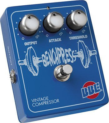 BBE Bench Press Vintage Compressor Guitar Effect Pedal with Nos Ca3080