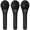 Audix OM2 Trio Dynamic Vocal Microphones 3 mic pack