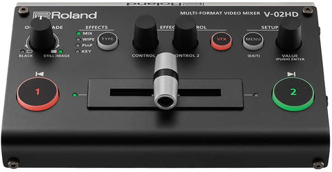 Roland Professional A/V Multi-Format Video Switcher (V-02HD)