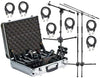 Audix DP7 Complete Drum Microphone Bundle with Stands and XLR Cables