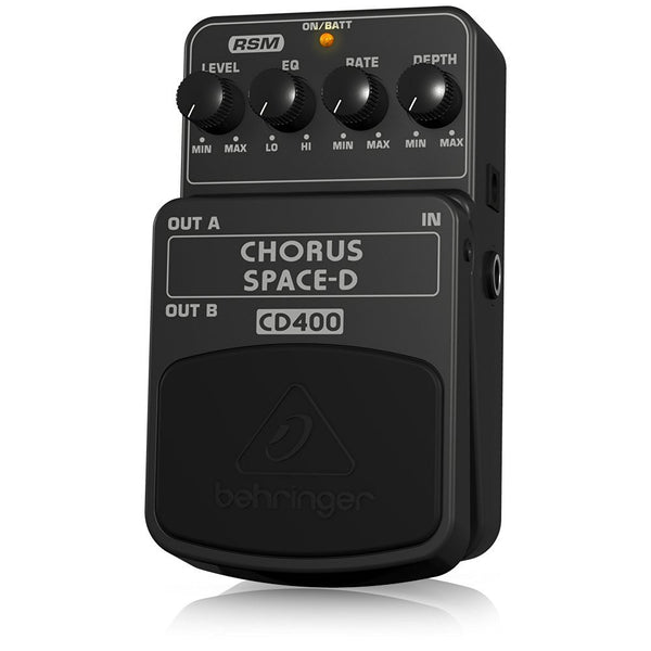 Behringer CD400 Chorus Space-D Digital 3-Dimensional Sound Effects Pedal