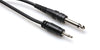 Hosa Cable CMP305 1/8 inch TS to 1/4 Inch TS Adapter Cable - 5 Foot