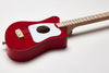 Loog Mini Acoustic Guitar 3-String Guitar, Red