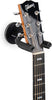 Levy's Leathers LVY-FGHNGR-BKBK Forged Steel Guitar Hanger; Blk Metal/Blk Wraps