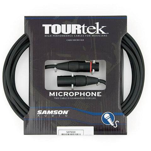 Samson SATM20 Tourtek Microphone Cable (20 ft.)